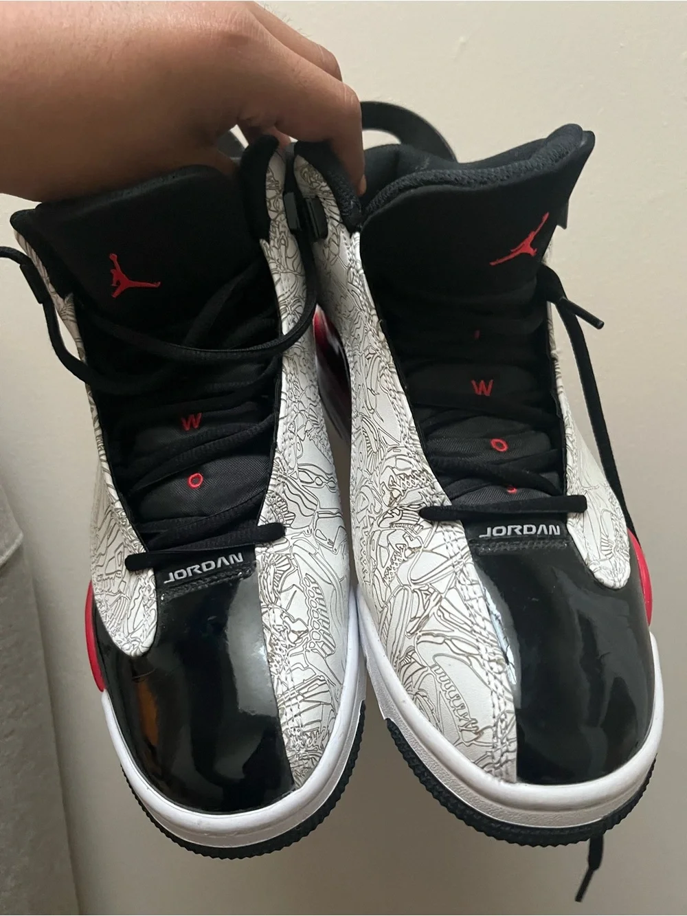 Like new Jordan’s barley used them